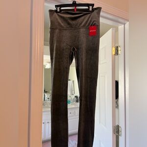 SPANX velvet leggings